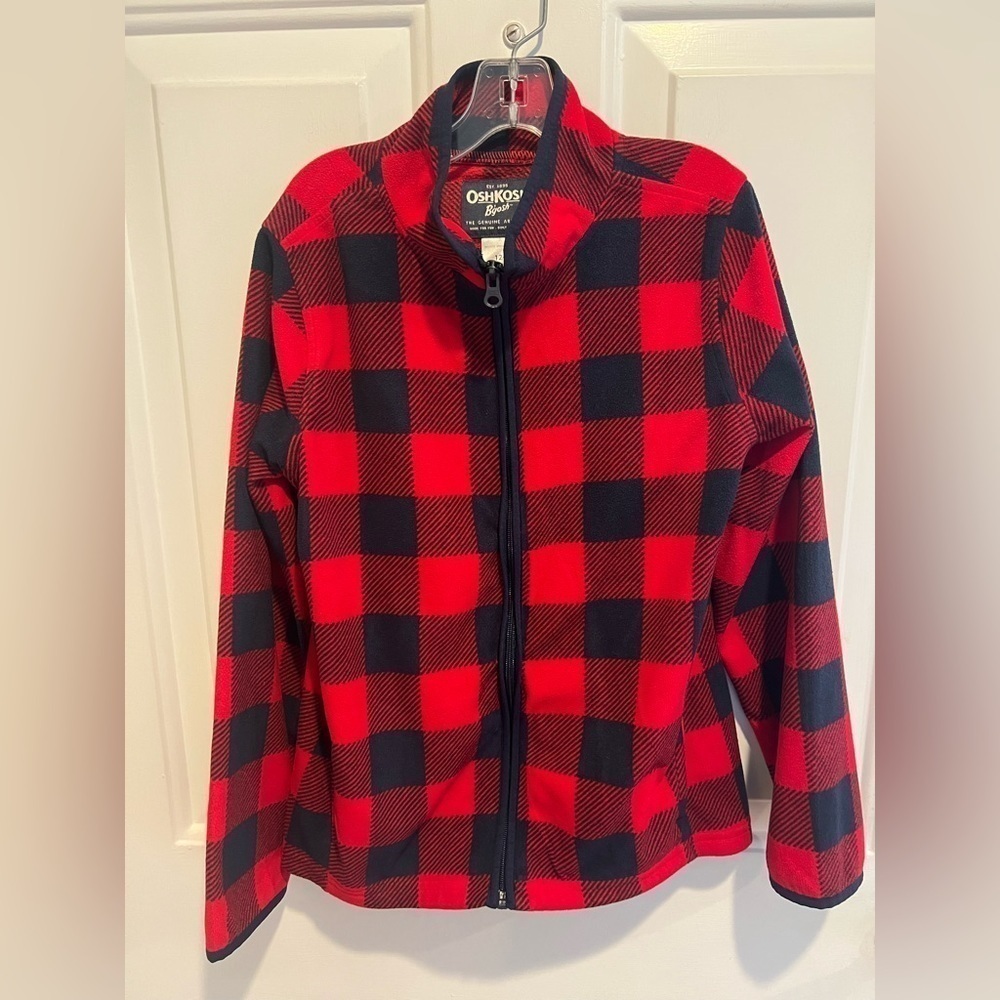 OSH KOSH lightweight boys fleece size 12